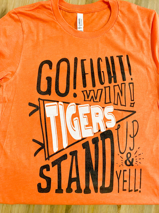 Go Fight Win Tigers Tee