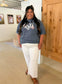 Denim USA Embroidered Tee
