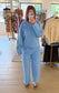 Malibu Air Cotton Hoodie, Denim Drift