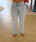 Plus Vervet High Rise Light Wash Slim Wide Jeans