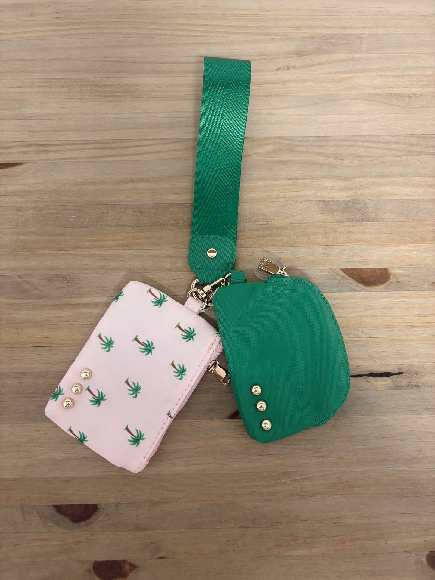 Summer Spritz Dual Pouch Wristlet