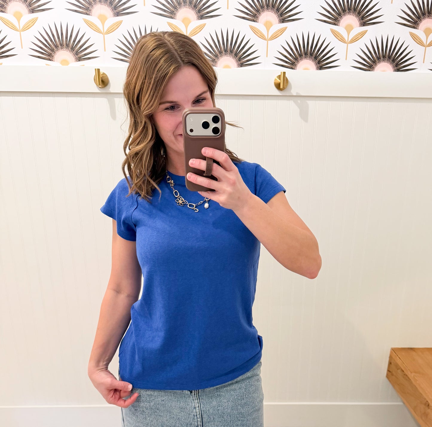 Ivy Tee, Cobalt