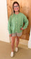 Relaxed Button Cardigan Sweater, Sage