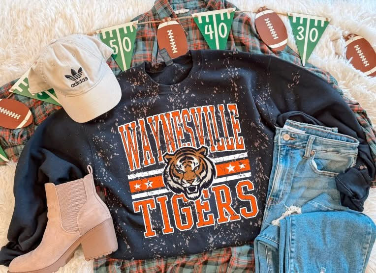 Tigers Bleached Sweatshirt