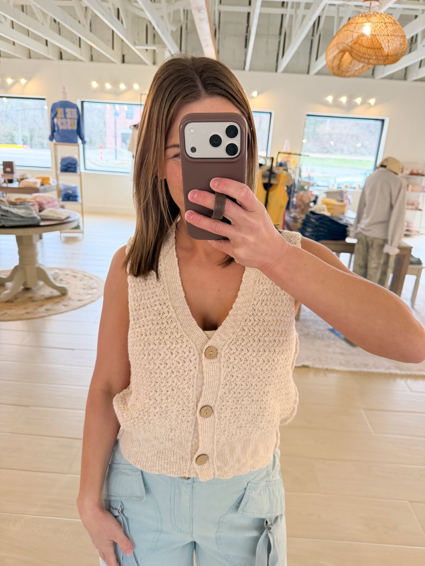 Seaside Knit Vest