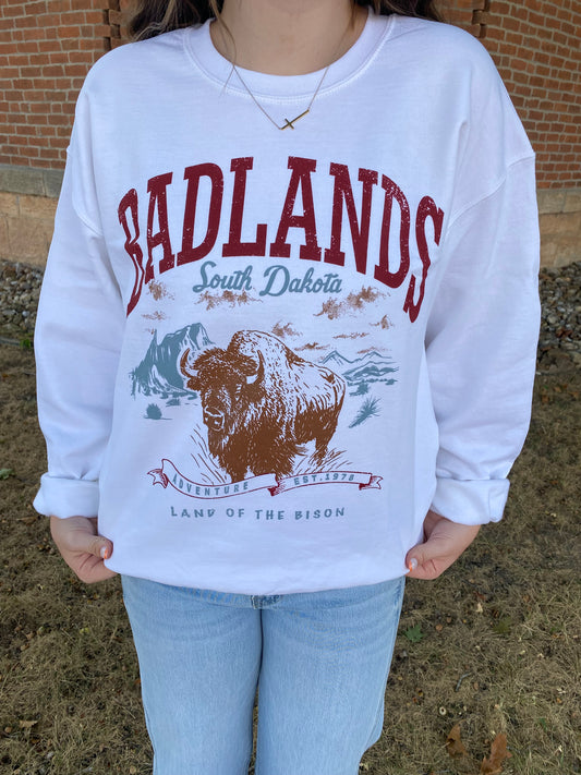 Badlands Bison Sweatshirt