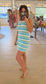 Blue Lagoon Crochet Dress