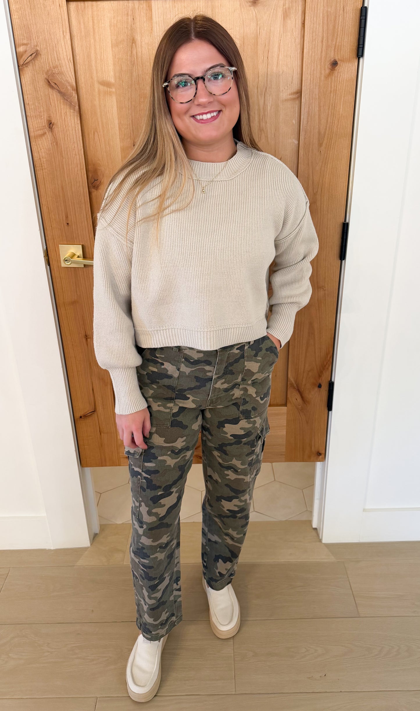 Camo Utility Cargo Pants