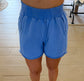 Mineral Washed Terry Short, Aqua Splash