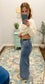 Flying Monkey High Rise Wide Leg Jeans