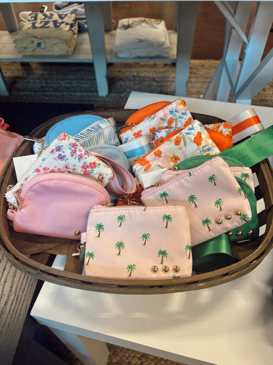 Summer Spritz Dual Pouch Wristlet