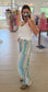 Seaside Stroll Pants, Jade Multi