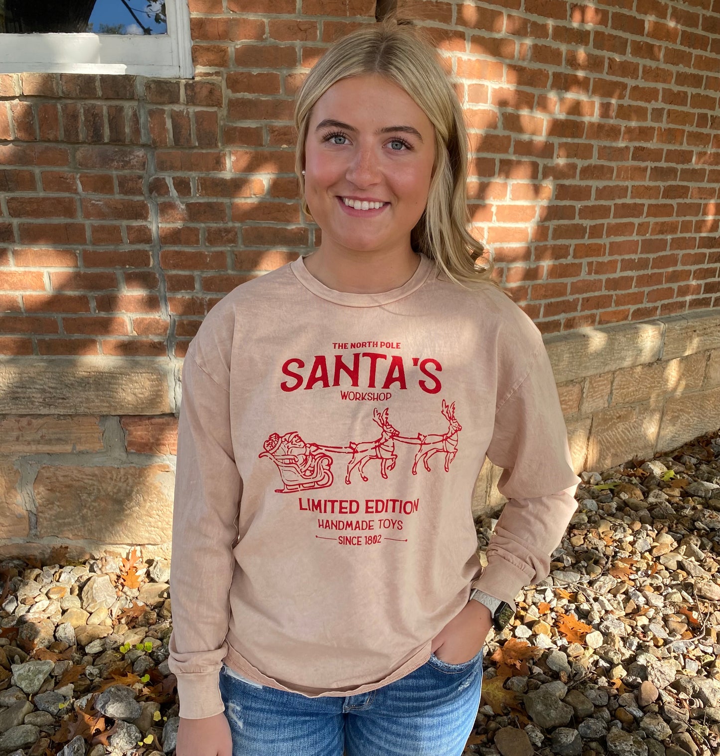 North Pole Santa’s Workshop Long Sleeve