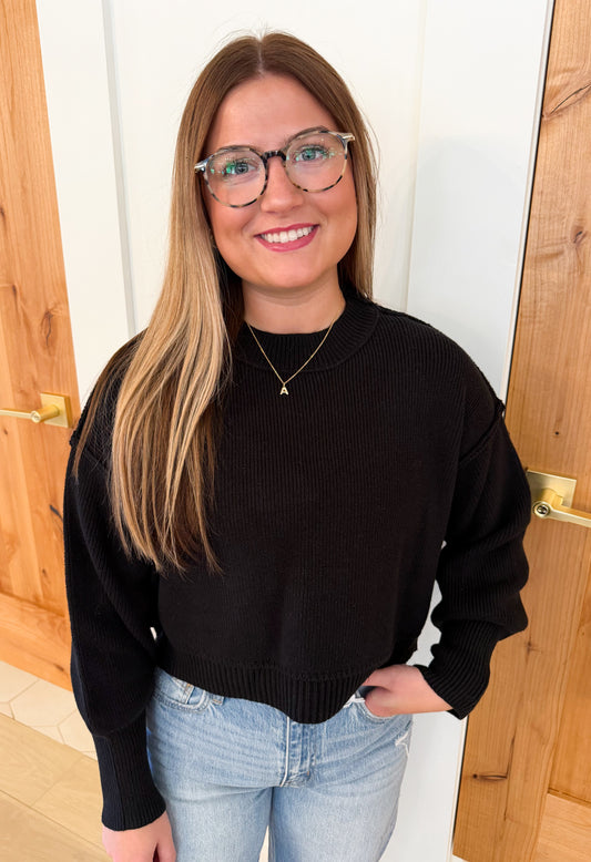 Regina Sweater, Black