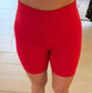 Venice Cloud Light Contour Biker Shorts, Smitten Cherry