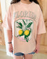 Florida with Oranges Graphic Mineral Wash Tee