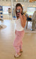 Drift Away Cargo Pants, Vintage Rose