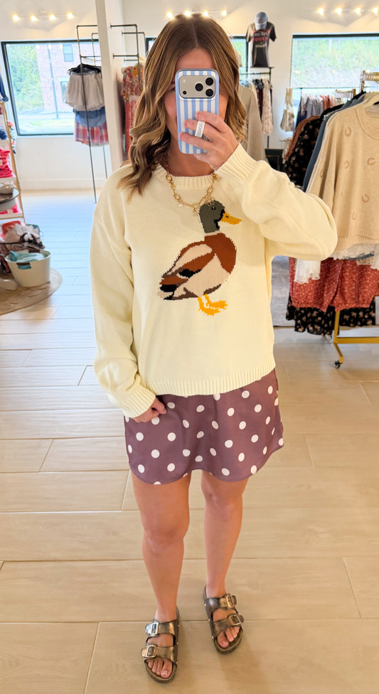 Mallard Duck Sweater