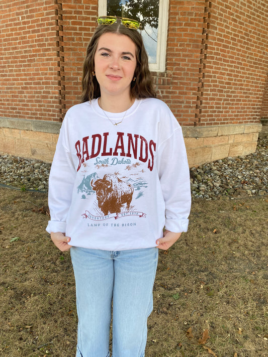 Badlands Bison Sweatshirt