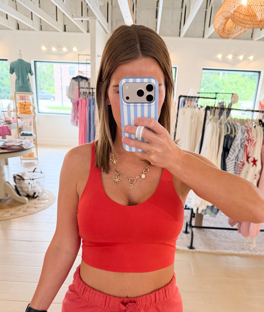 Venice Cloud Active Tank, Blushed Brick