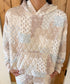 Multi Pattern Quilted Hoodie, Western