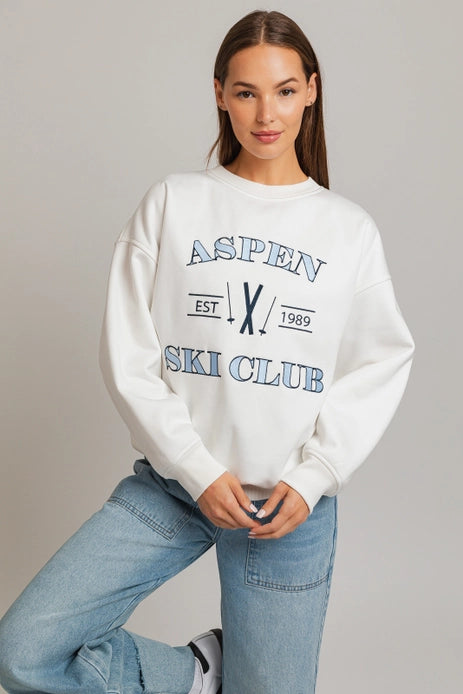 Aspen Ski Club Crewneck