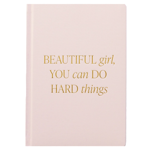 Beautiful Girl Fabric Journal