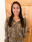 Tree Camouflage Zip-Up Hoodie