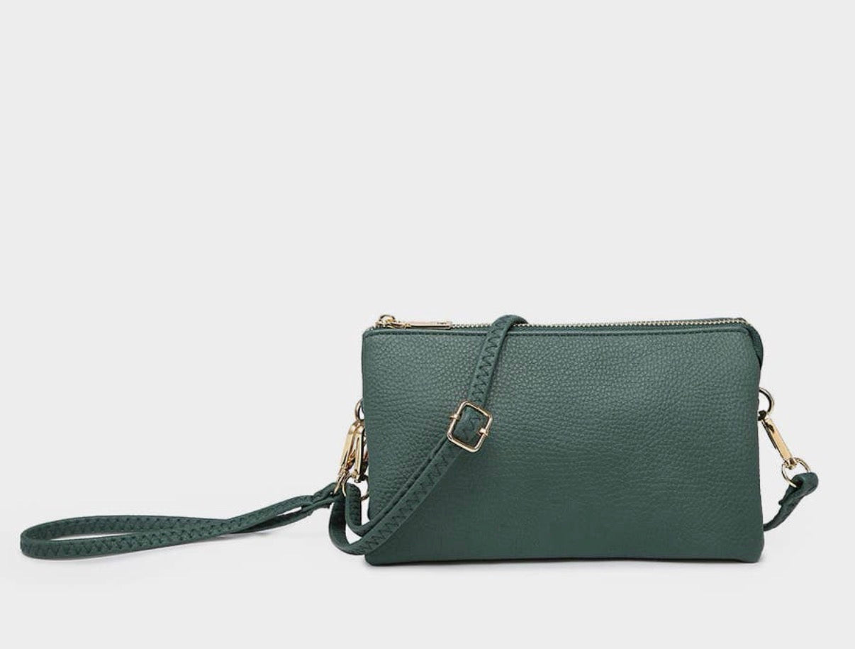 Riley Crossbody/Wristlet, Multiple Colors