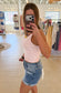 Risen Mid Rise Cuffed Shorts