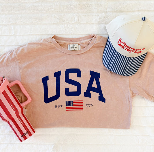 USA Est.1776 Mineral Graphic