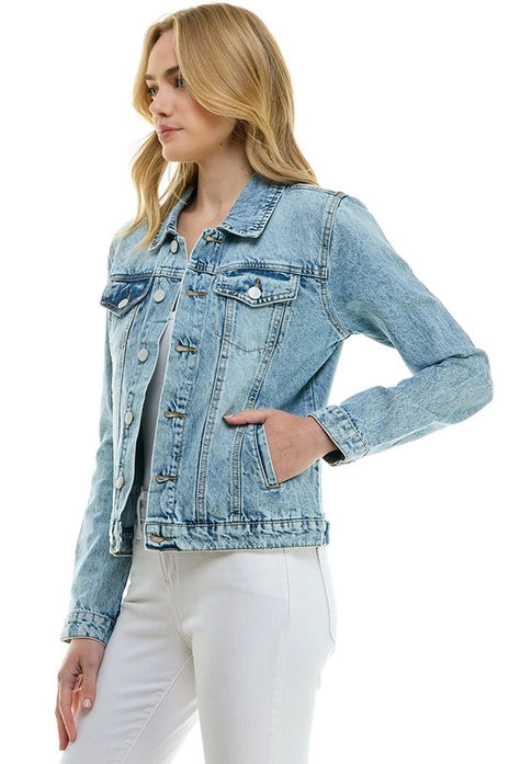 Casual Cotton Denim Jean Jacket