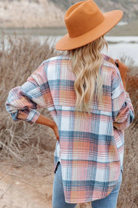 Casual Plaid Shacket