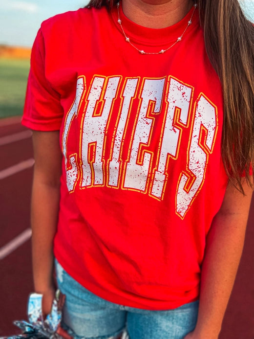 Chiefs Oversized Font Tee