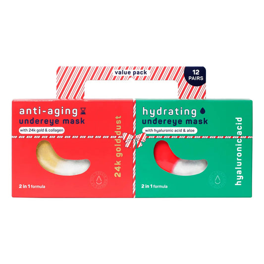Christmas Holiday Anti-Aging & Hydrating Undereye Mask Duo