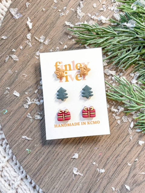 Christmas Stud Set