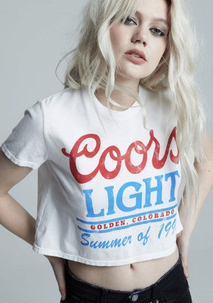 Coors Crop Tee