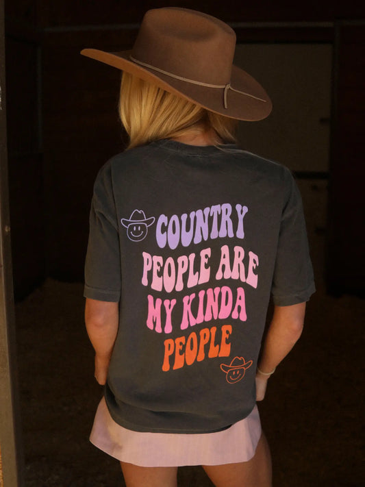 Country People Are My Kind of People Graphic