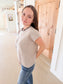 Ribbon Tie Back Knit Top Sweater Vest