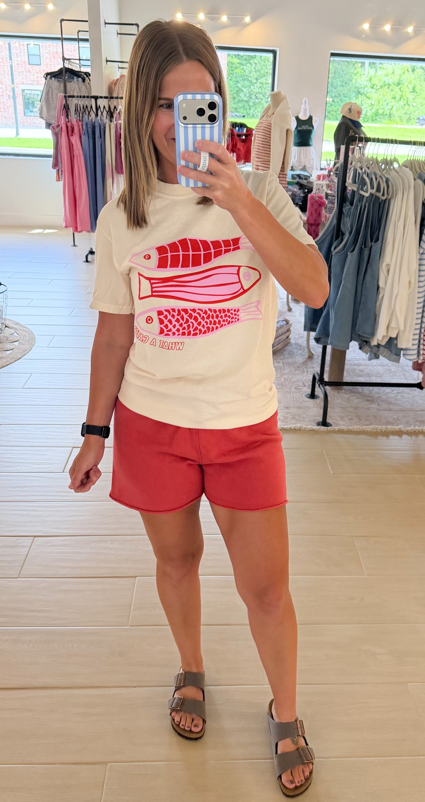 What A Catch Fish Tee