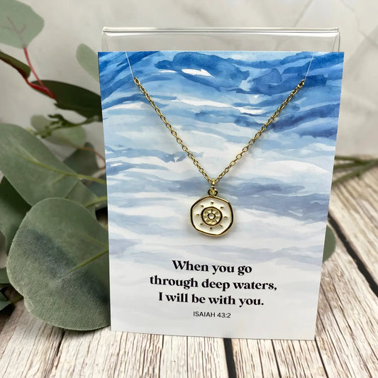 Deep Waters Charm Necklace