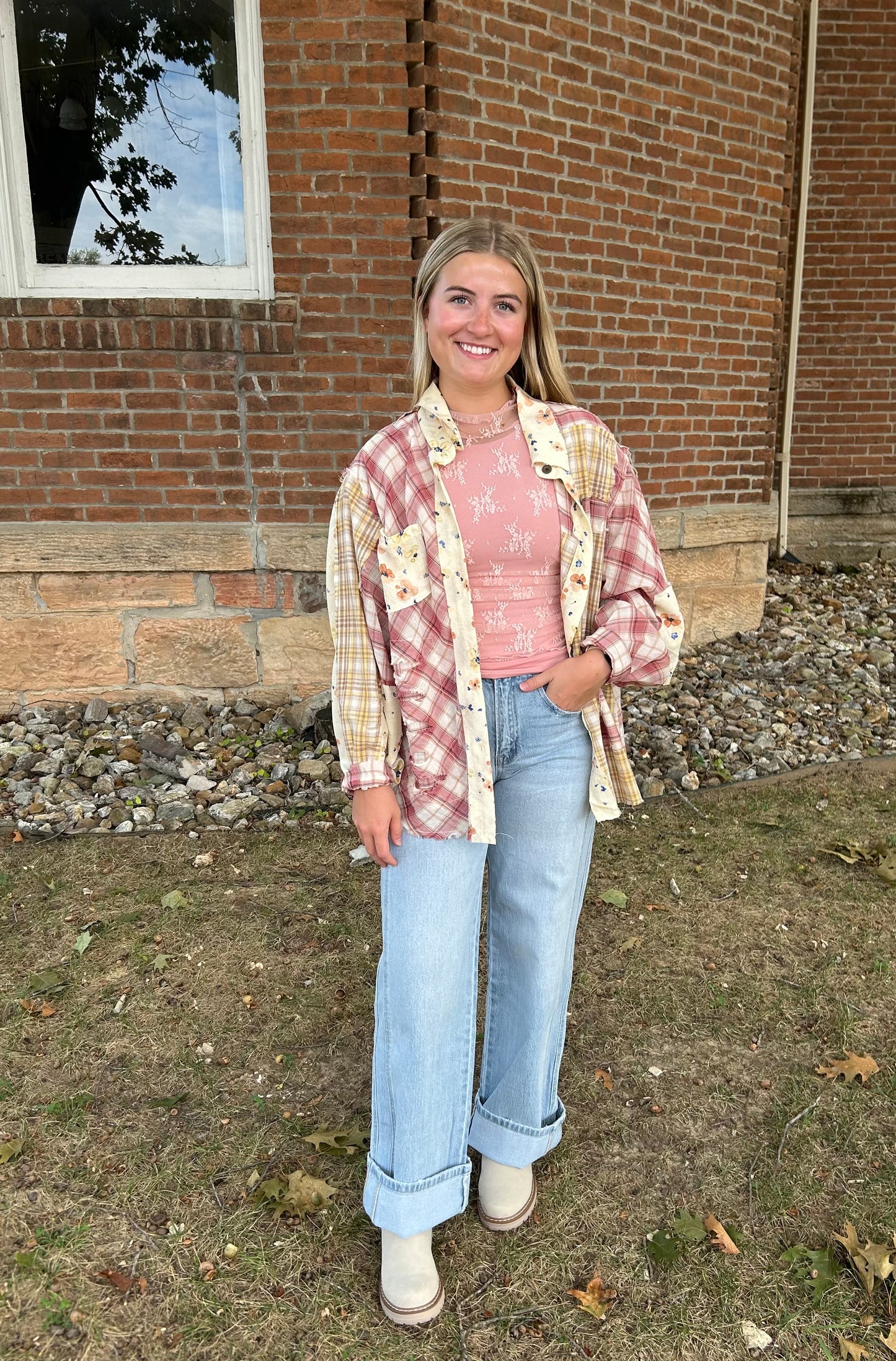 Wildflower Plaid
