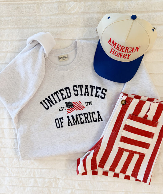 United States of America Graphic Sweatshirt
