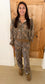 Tree Camouflage Zip-Up Hoodie