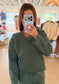Malibu Air Cotton Hoodie, Eldergreen