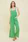 Effortless Mineral-Washed Gauze Overall, Kelly Green