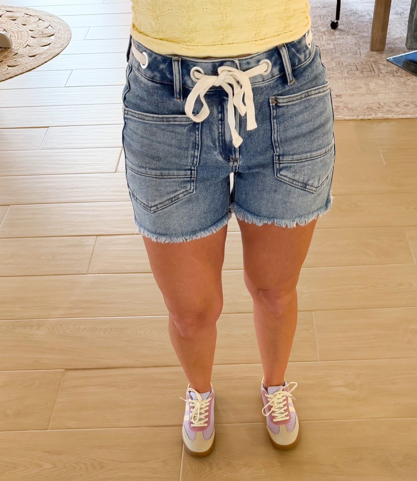 Risen Slouchy Drawstring Shorts