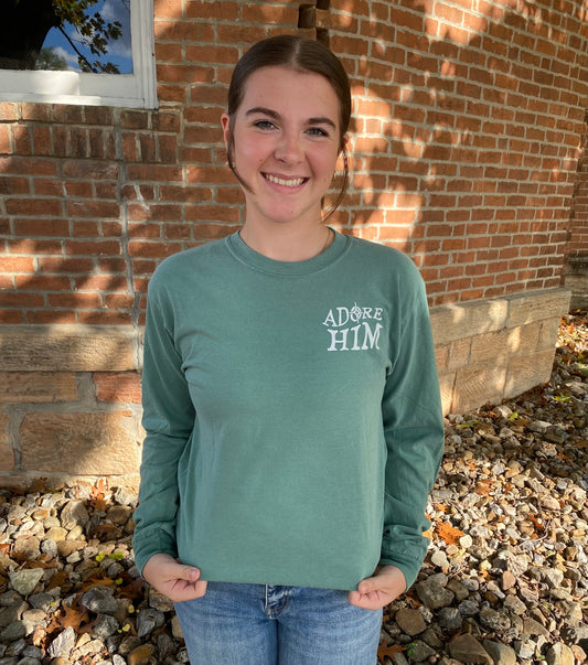 O Come Let Us Adore Him Long Sleeve