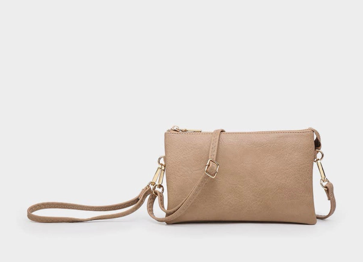 Riley Crossbody/Wristlet, Multiple Colors