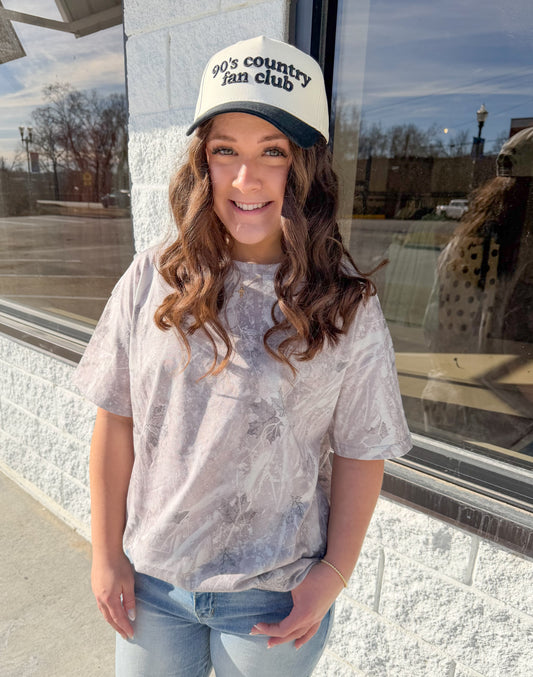 Iced Out Oversized Camo Tee